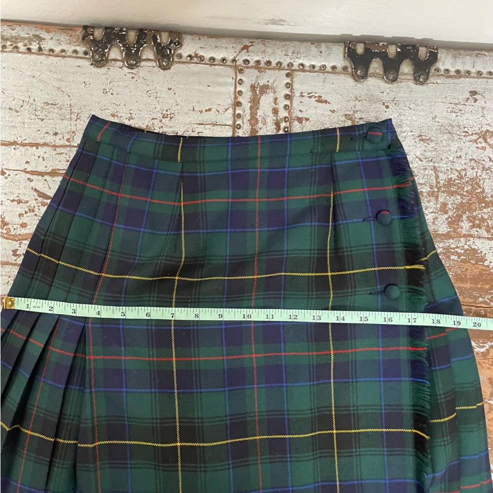 ALJean Plaid Midi Pleated Skirt - Picture 11 of 16